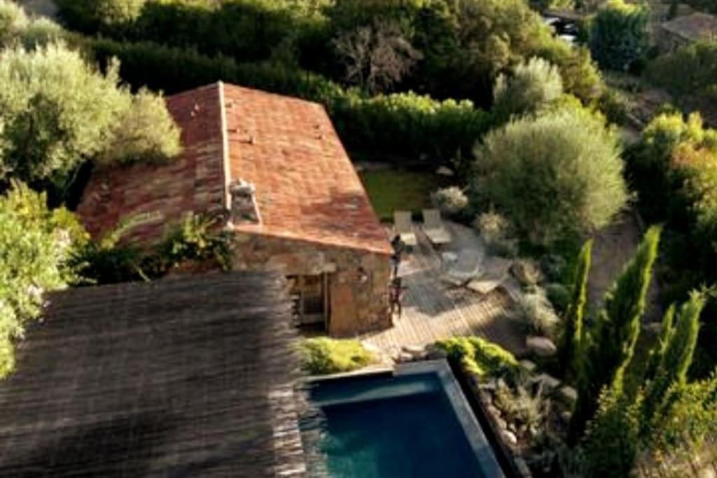 ポルトヴェッキオ Bergerie #Casa Di Petra A Palombaggia Avec Piscineヴィラ エクステリア 写真
